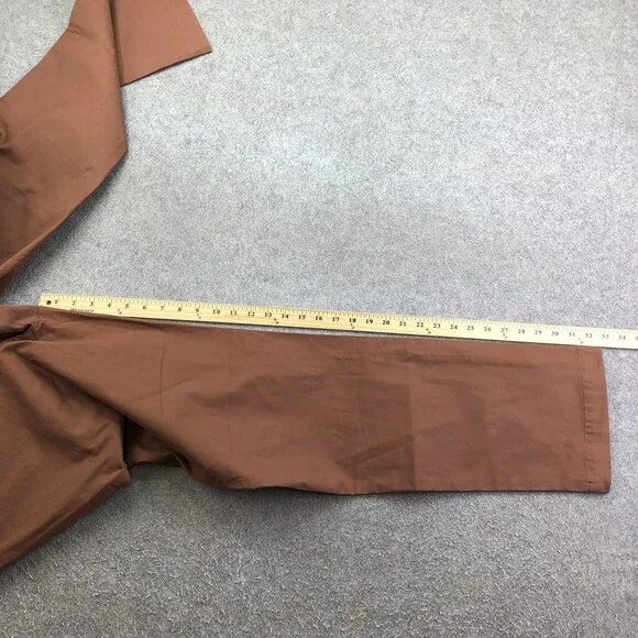 Banana Republic Pants Mens 35x34 Brown Aiden Chino Straight Leg Canvas Casual - Picture 9 of 10